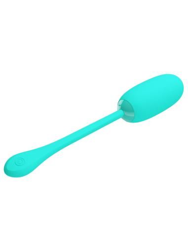 Pretty love - julius huevo vibrador impermeble & recargable verde agua