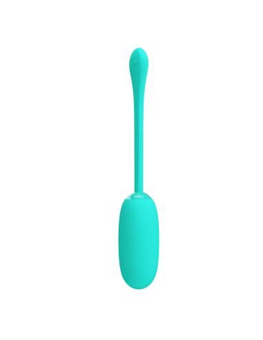 Pretty love - julius huevo vibrador impermeble & recargable verde agua