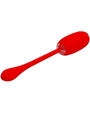 Pretty love - kirk huevo vibrador recargable rojo