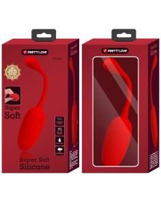 Pretty love - knucker huevo vibrador recargable rojo