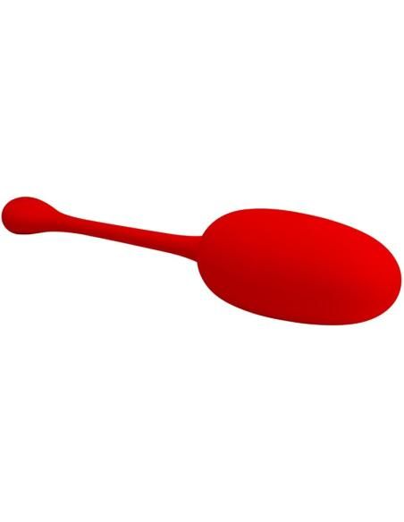 Pretty love - knucker huevo vibrador recargable rojo