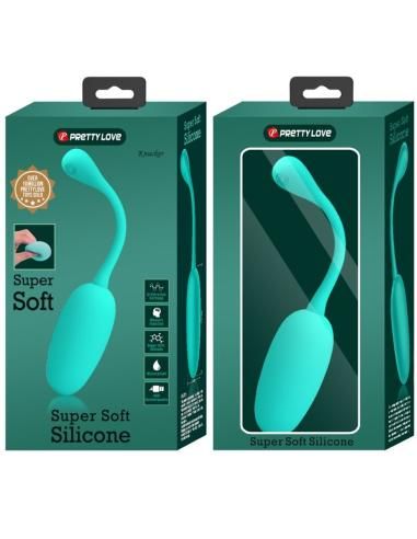 Pretty love - knucker huevo vibrador recargable verde agua