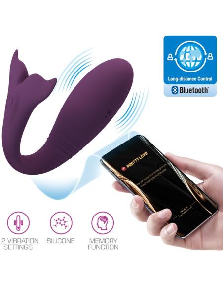 Pretty love - jayleen vibrador app control remoto lila