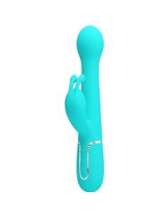 Pretty love - dejon vibrador rabbit 3 en 1 multifunciÓn verde agua