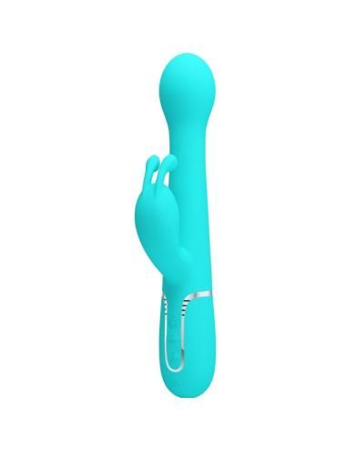 Pretty love - dejon vibrador rabbit 3 en 1 multifunciÓn verde agua
