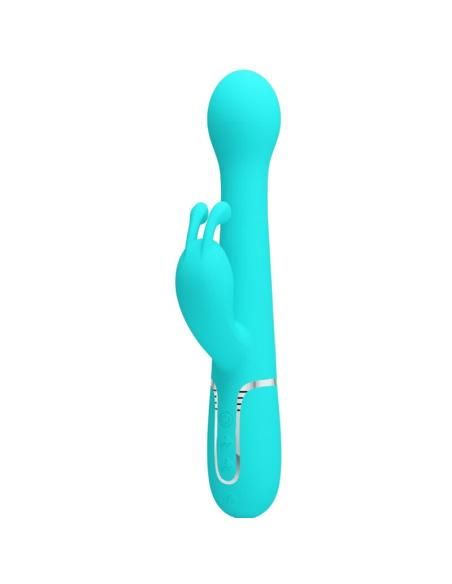 Pretty love - dejon vibrador rabbit 3 en 1 multifunciÓn verde agua