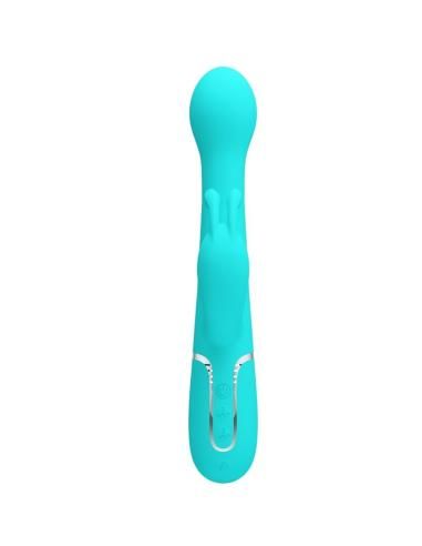 Pretty love - dejon vibrador rabbit 3 en 1 multifunciÓn verde agua