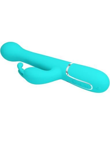 Pretty love - dejon vibrador rabbit 3 en 1 multifunciÓn verde agua
