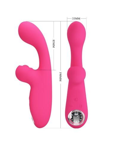 Pretty love - skylar vibrador estimulador rosa