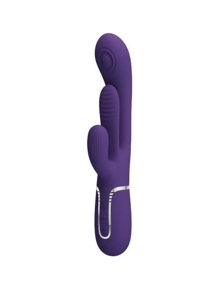 Pretty love - shania triple vibrador rabbit multifunciÓn morado