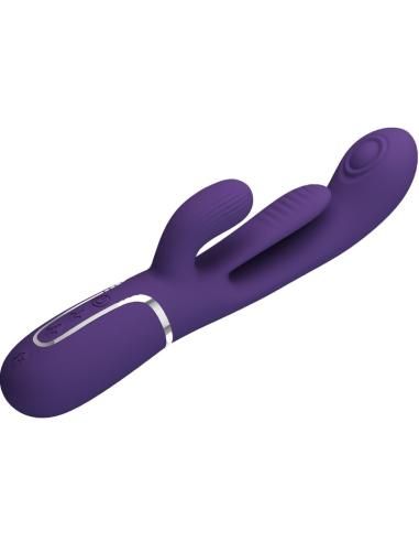 Pretty love - shania triple vibrador rabbit multifunciÓn morado