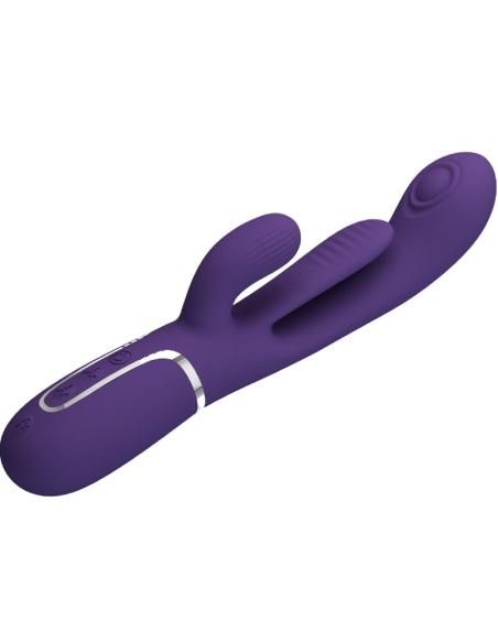 Pretty love - shania triple vibrador rabbit multifunciÓn morado