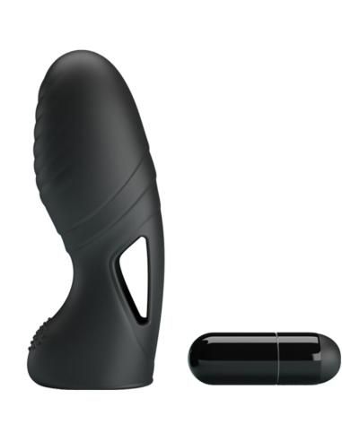 Pretty love - alan vibrador de dedo silicona negro