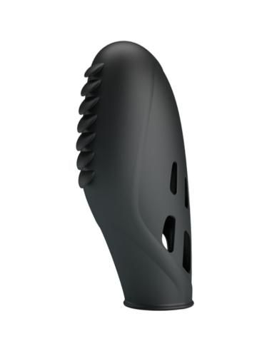 Pretty love - gilo vibrador de dedo silicona negro