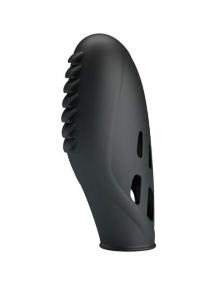 Pretty love - gilo vibrador de dedo silicona negro