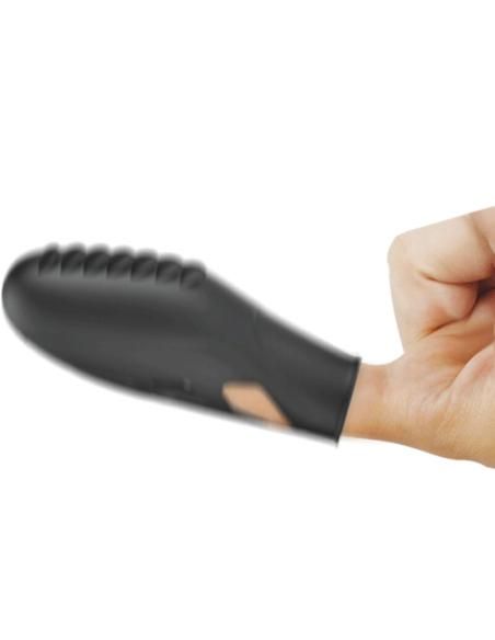 Pretty love - gilo vibrador de dedo silicona negro