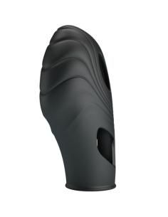 Pretty love - lich vibrador de dedo silicona negro 2