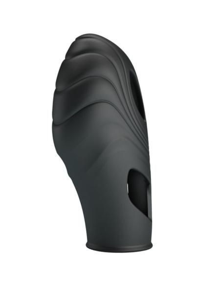 Pretty love - lich vibrador de dedo silicona negro