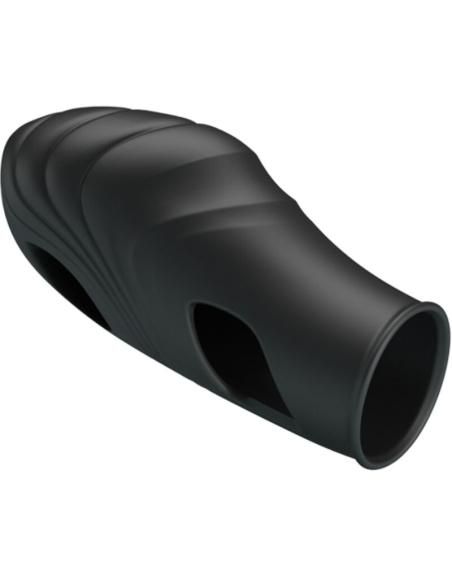Pretty love - lich vibrador de dedo silicona negro