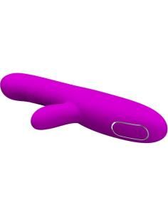 Pretty love - angelique vibrador multifunciÓn + estimulador de clÍtoris morado 2