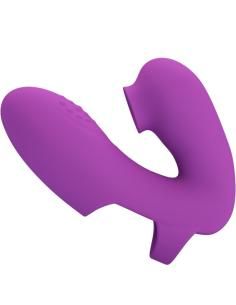 Pretty love - athena vibrador de dedo con estimulador clÍtoris morado 2