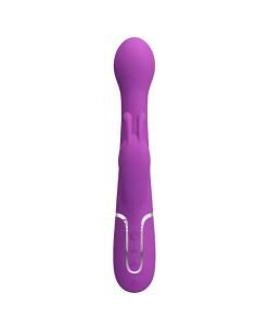 Pretty love - dejon vibrador rabbit multifunciÓn 3 en 1 morado 2