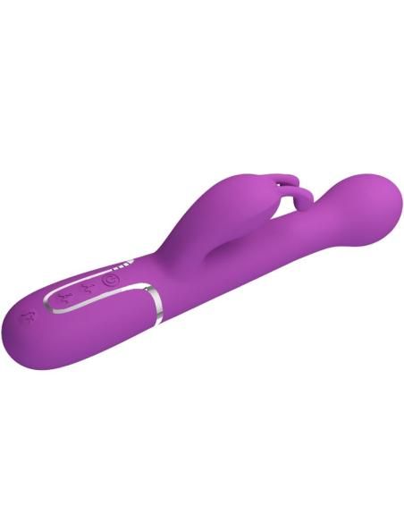 Pretty love - dejon vibrador rabbit multifunciÓn 3 en 1 morado