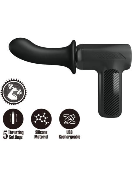 Pretty love - dj doctor masajeador 5 configuraciones negro