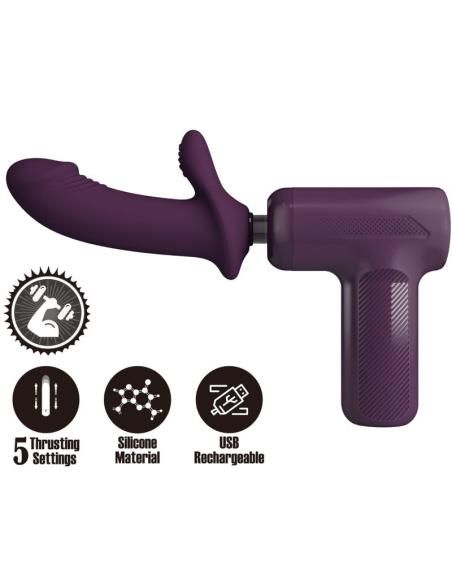 Pretty love - dj scholar masajeador 5 configuraciones morado