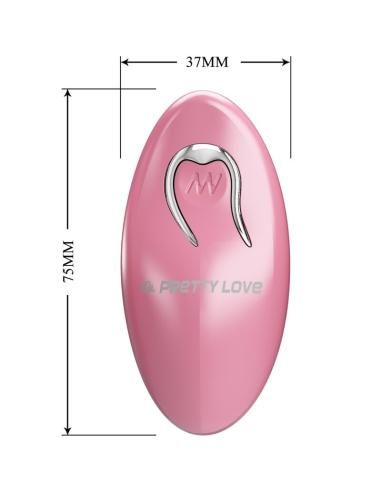 Pretty love - cailey pinzas para pezones 10 vibraciones control remoto rosa