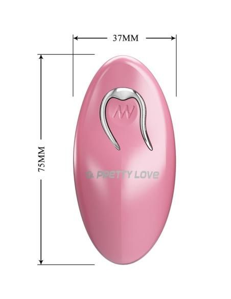 Pretty love - cailey pinzas para pezones 10 vibraciones control remoto rosa