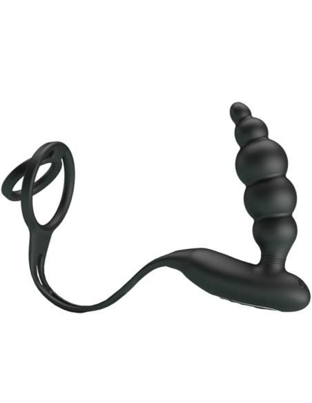 Pretty love - anillos pene con plug vibrador