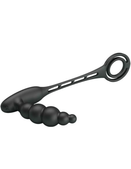 Pretty love - anillos pene con plug vibrador