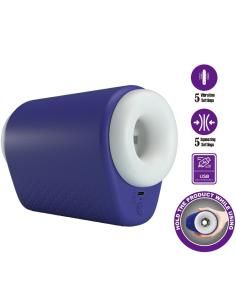 Pretty love - dj lady masturbador masculino con vibraciÓn 5 configuraciones morado