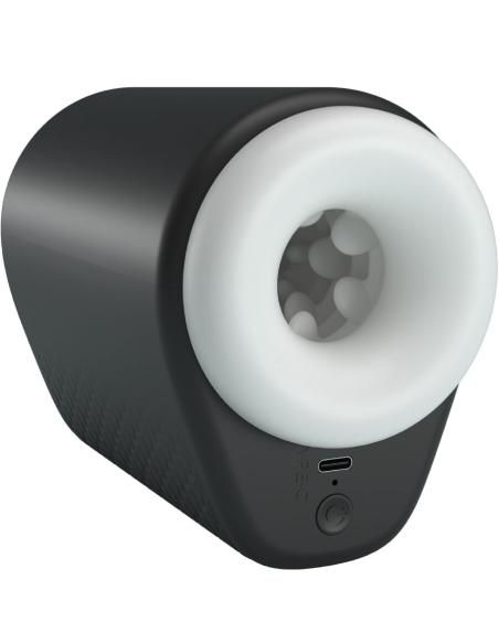 Pretty love - dj girl masturbador masculino con vibraciÓn 5 configuraciones negro