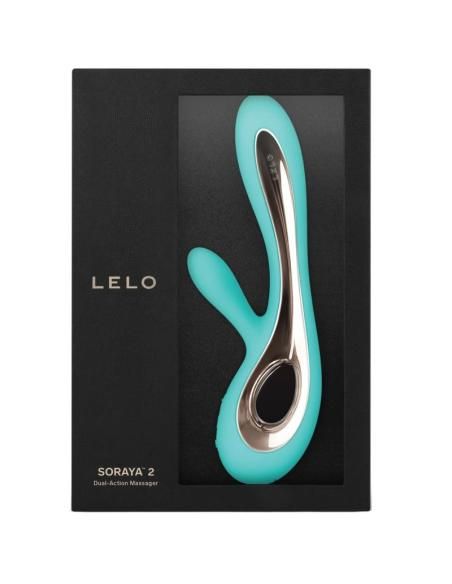 Lelo - soraya 2 vibrador rabbit verde agua