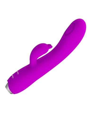 Pretty love - regina vibrador-succionador recargable morado