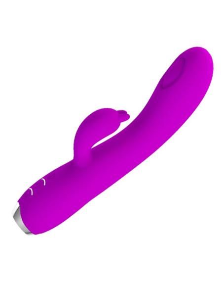 Pretty love - regina vibrador-succionador recargable morado