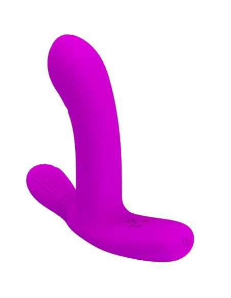 Pretty love - geri masajeador clitoris control remoto rosa