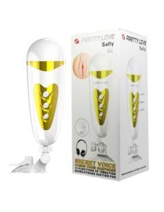 Pretty love - masturbador masculino con vibraciÓn y sonido sally 2