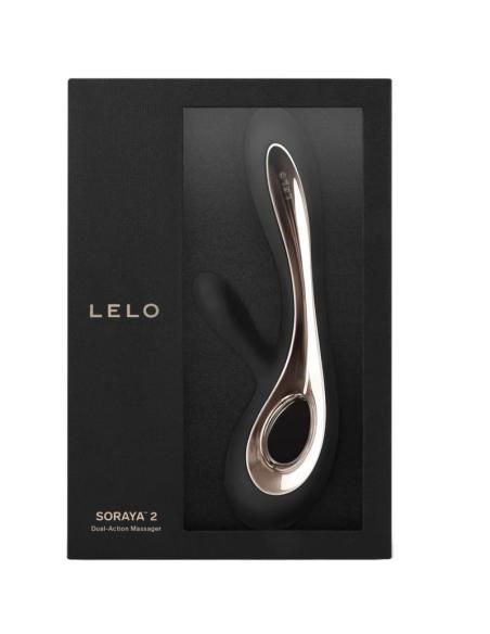 Lelo - soraya 2 negro vibrador rabbit