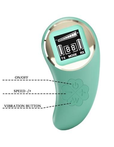 Pretty love - mina huevo vibrador control remoto verde