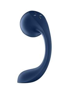 Satisfyer - pro+ wave 4 estimulador punto g & air pulse aplicaciÓn gratuita azul oscuro 2