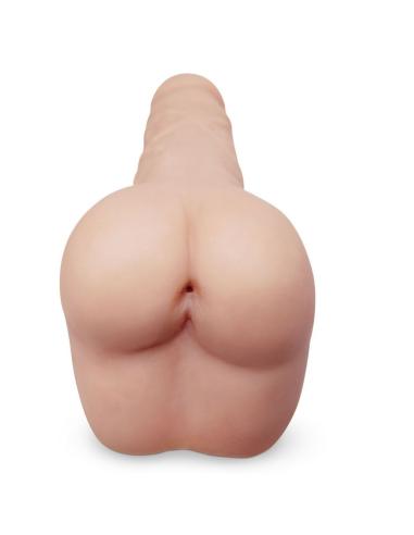 Masturbador realista con nalgas y pene de 16 cm fanta flesh