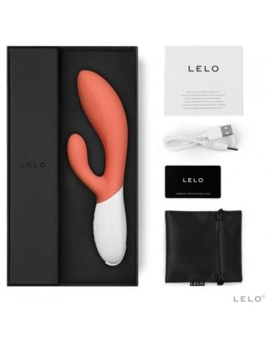 Lelo - ina 3 vibrador rabbit lujo coral