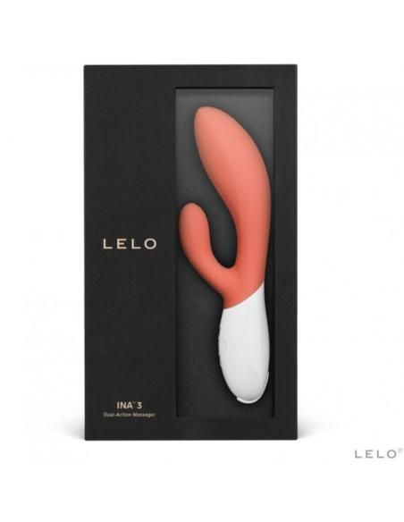 Lelo - ina 3 vibrador rabbit lujo coral