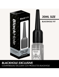 Black hole - aplicador de lubricante anal talla s 30 ml