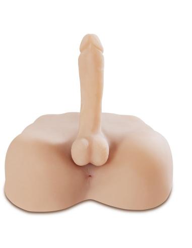 Masturbador masculino realista xxl con pene gigante de 20 cm