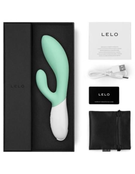 Lelo - ina 3 verde vibrador rabbit lujo verde agua