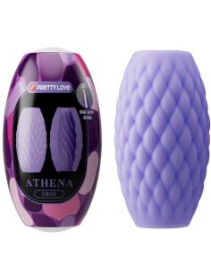 Pretty love - athena eros masturbador masculino silicona morado
